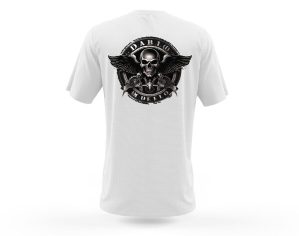 CamisetaCalavera angel infierno